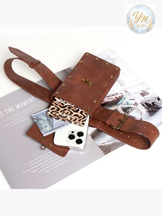 Steampunk Medieval Belt Pouch Waist Bag Renaissance Purse Cellphone Holder main image 5